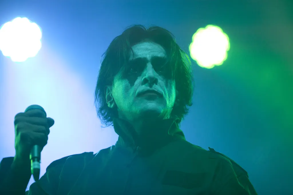 Jaz Coleman of Killing Joke performing at Sonisphere 2011